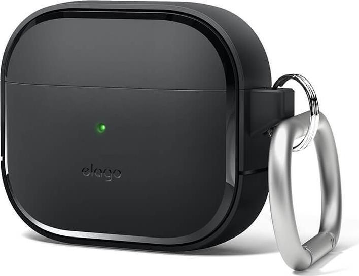 Actual product image Elago AirPods 3 EDC Case, Case, Thermoplastic polyurethane (TPU), Black (Headphone bag)