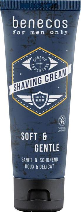 Actual product image Benecos Shaving Cream soft & gentle for men only (75 ml, Shaving cream)