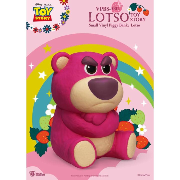 Actual product image Beast Kingdom Toy Story Piggy Vinyl Bank Lotso 24 cm