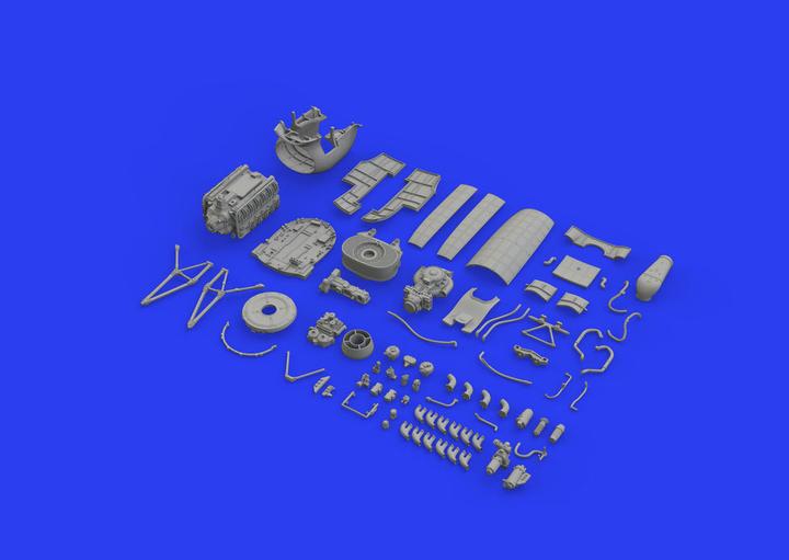 Actual product image Eduard Tempest Mk.V engine for