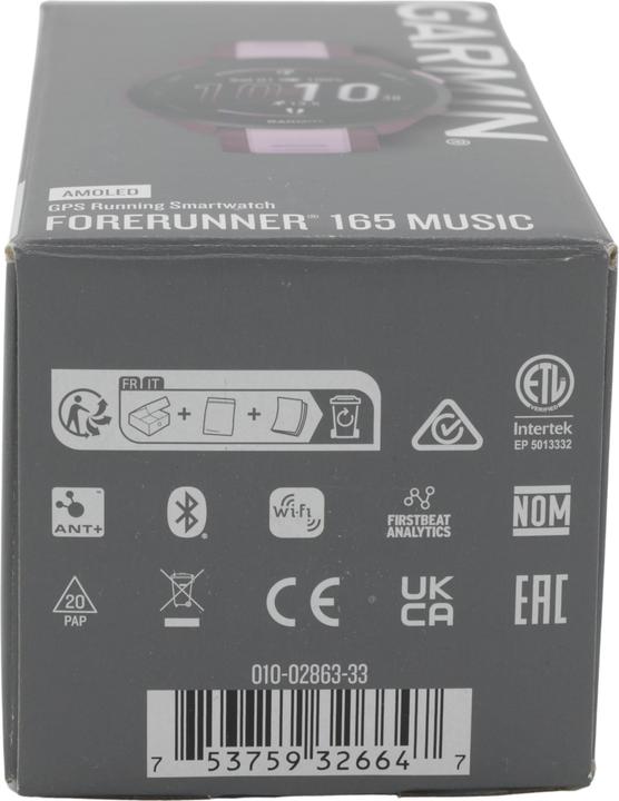 Actual product image Garmin Forerunner 165 Music (43 mm)
