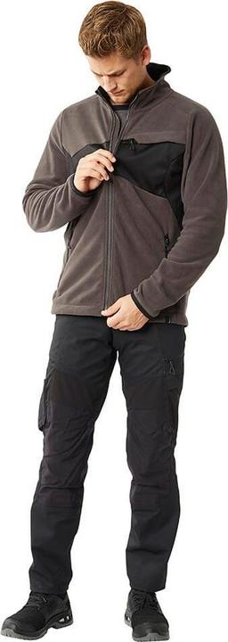 Actual product image Mascot Fleece pullover w. zip light forest green, size M (M, M)
