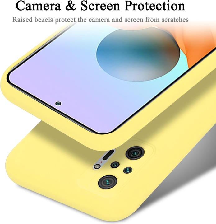 Actual product image Cadorabo TPU Liquid Silicone Case Cover for Xiaomi RedMi NOTE 11 PRO+ (Xiaomi Redmi Note 11 Pro+)