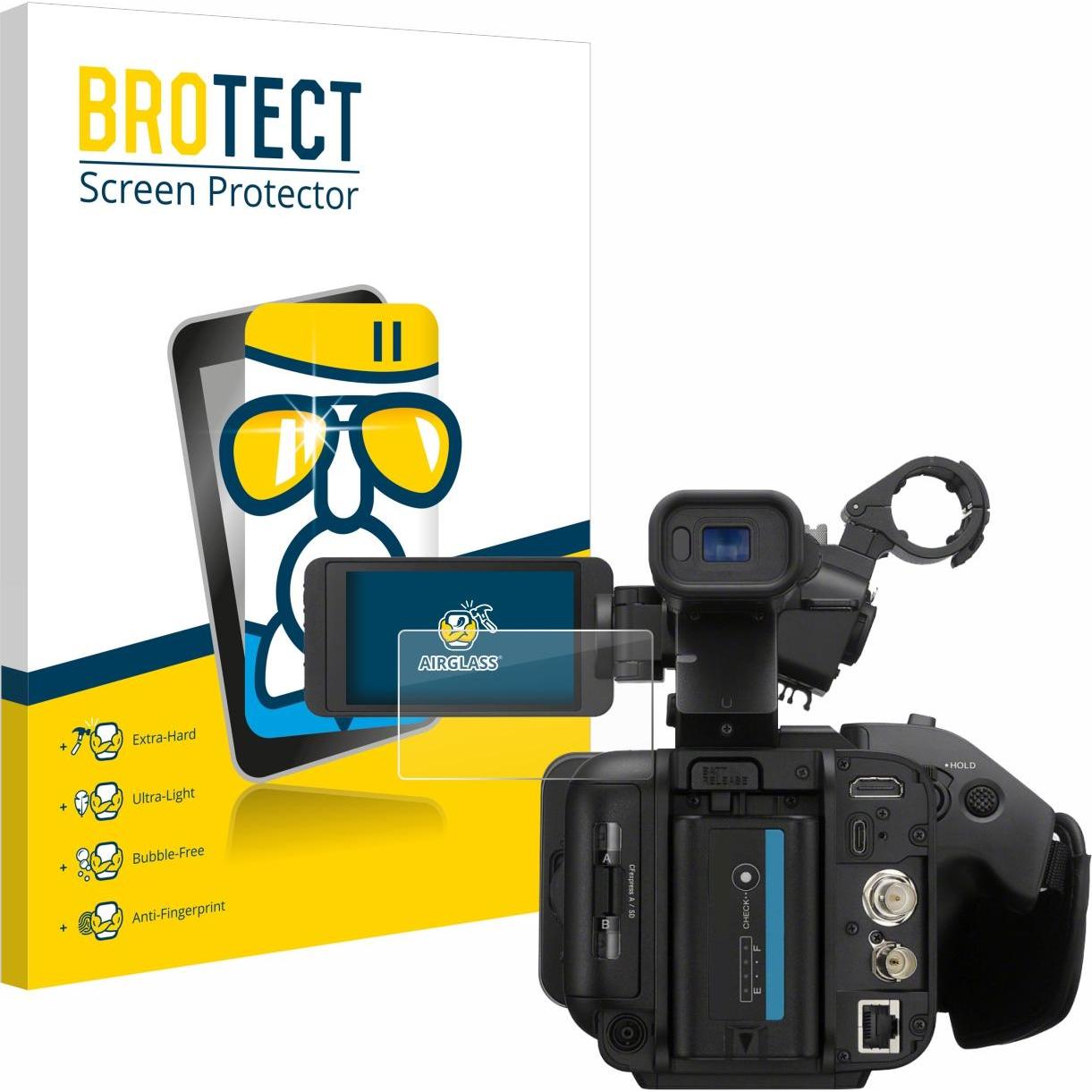 BROTECT Schutzglas Schutzfolie Glas Folie Displayschutz klar (Displayschutz), Kameraschutz, Transparent