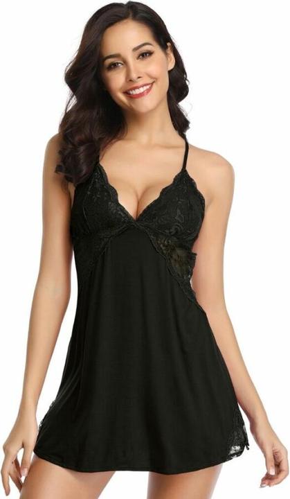 Queen Lingerie BABYDOLL CROSSED STRAPS on the back L / XL (L, XL)