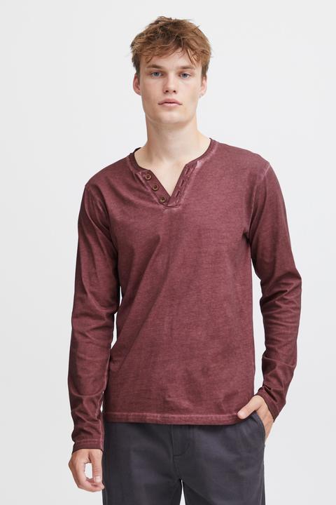 Immagine prodotto Solid Tinox - Maglie a manica lunga Con Collo A V da Uomo In Cotone 100% (S)