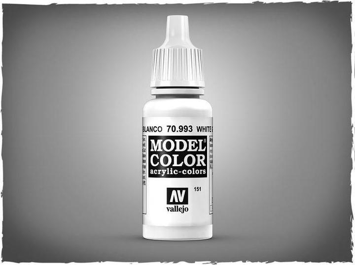 Produktbild Vallejo Model Color Acrylfarbe - White grey, 17 ml (17 ml)