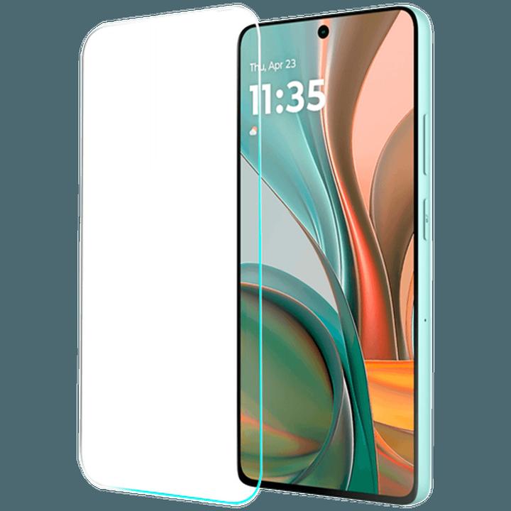 Actual product image Just in Case Gehärtetes Glas Clear Displayschutzfolie Motorola Moto G75 5G (1 pcs., Vivo Y75 5G)