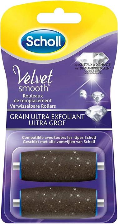 Scholl Velvet Smooth Express Pedi Crystal Diamonds Ultra Peeling-Körner-Patronen (2 x)