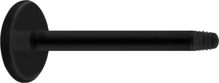 Immagine prodotto Star Piercing Asta micro labret nera (Materiale sintetico, senza ottone)