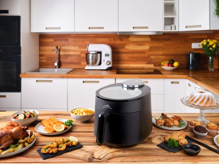 Produktbild ETA Table grill 516890000 Skyfry Hot air fryer, 5 L, 12 preset programs, Black |
