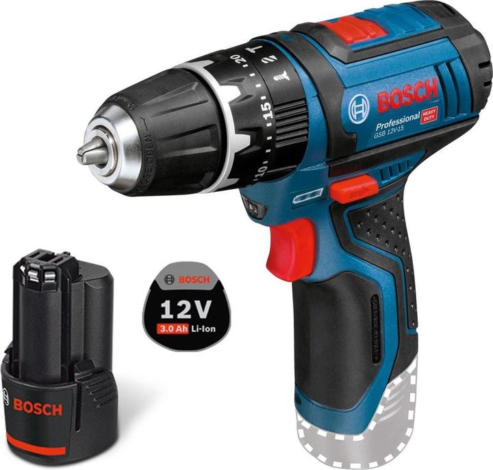 Produktbild Bosch Hausgeräte Akku-Schlagbohrschrauber GSB 12V