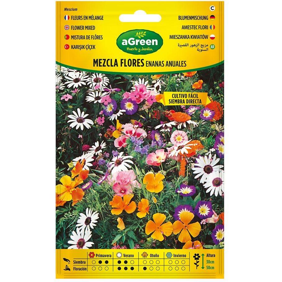 Agreen, Semi, About seeds mixed dwarf annual flowers 300593bolsh