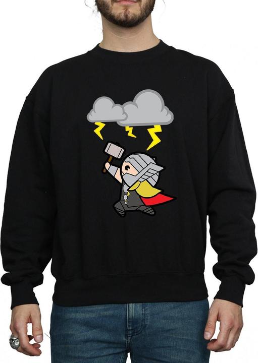 Produktbild Kawaii Thor God Of Thunder Sweatshirt (L)