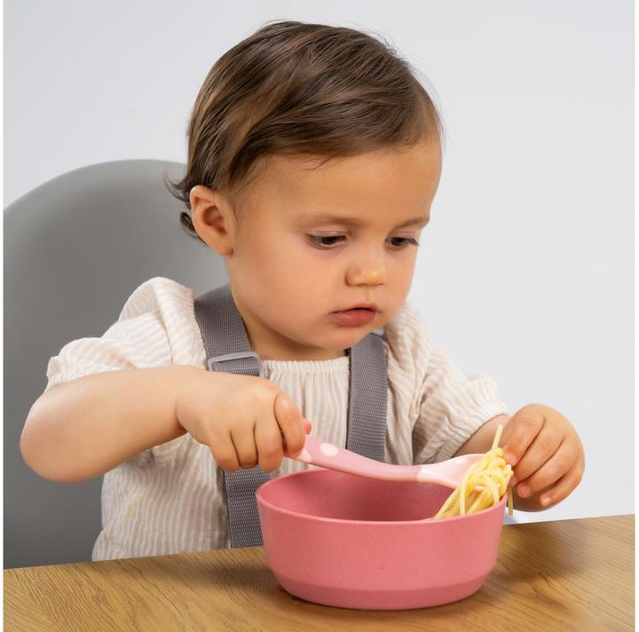 Actual product image Reer Flexible cutlery,pink