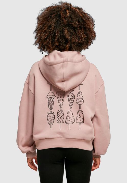 Produktbild Merchcode Ladies Ice Cream Oversized Hoody - 170161 (XS)