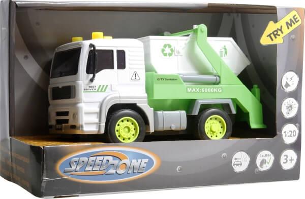 Produktbild Speedzone Einsatz LKW mit Licht und Sound, Friktion