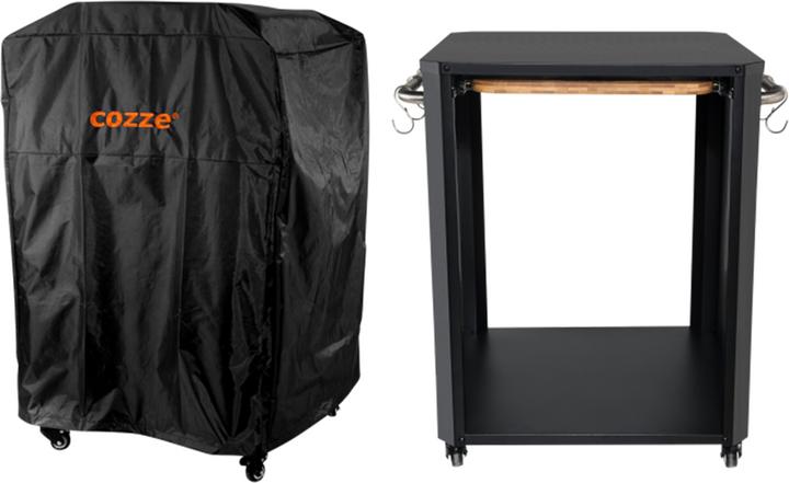 Actual product image Cozze cover til pizzaovn og udebord Sort (Grill)