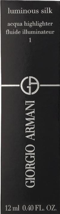 Produktbild Giorgio Armani Luminous Silk Acqua Highlighter 1 (1, Highlighter, 12 ml)