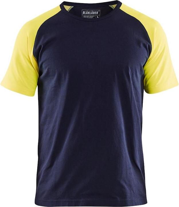 Navy, Neon Yellow