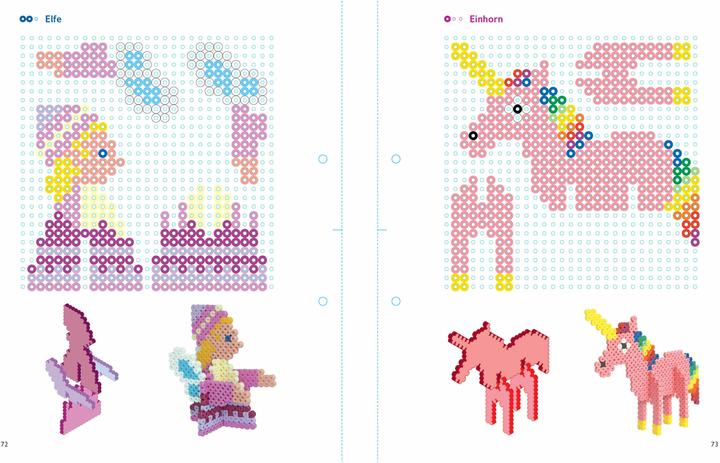 Immagine prodotto Il mio coloratissimo libro di modelli di perline da stirare Motivi 3D