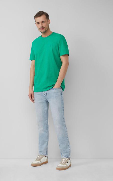 Immagine prodotto S.Oliver T-Shirt T-Shirt mit Flammgarnstruktur und Logo-Print (3XL)