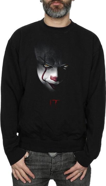 Immagine prodotto Universal Textiles Felpa uomo in cotone Pennywise Stare (S)