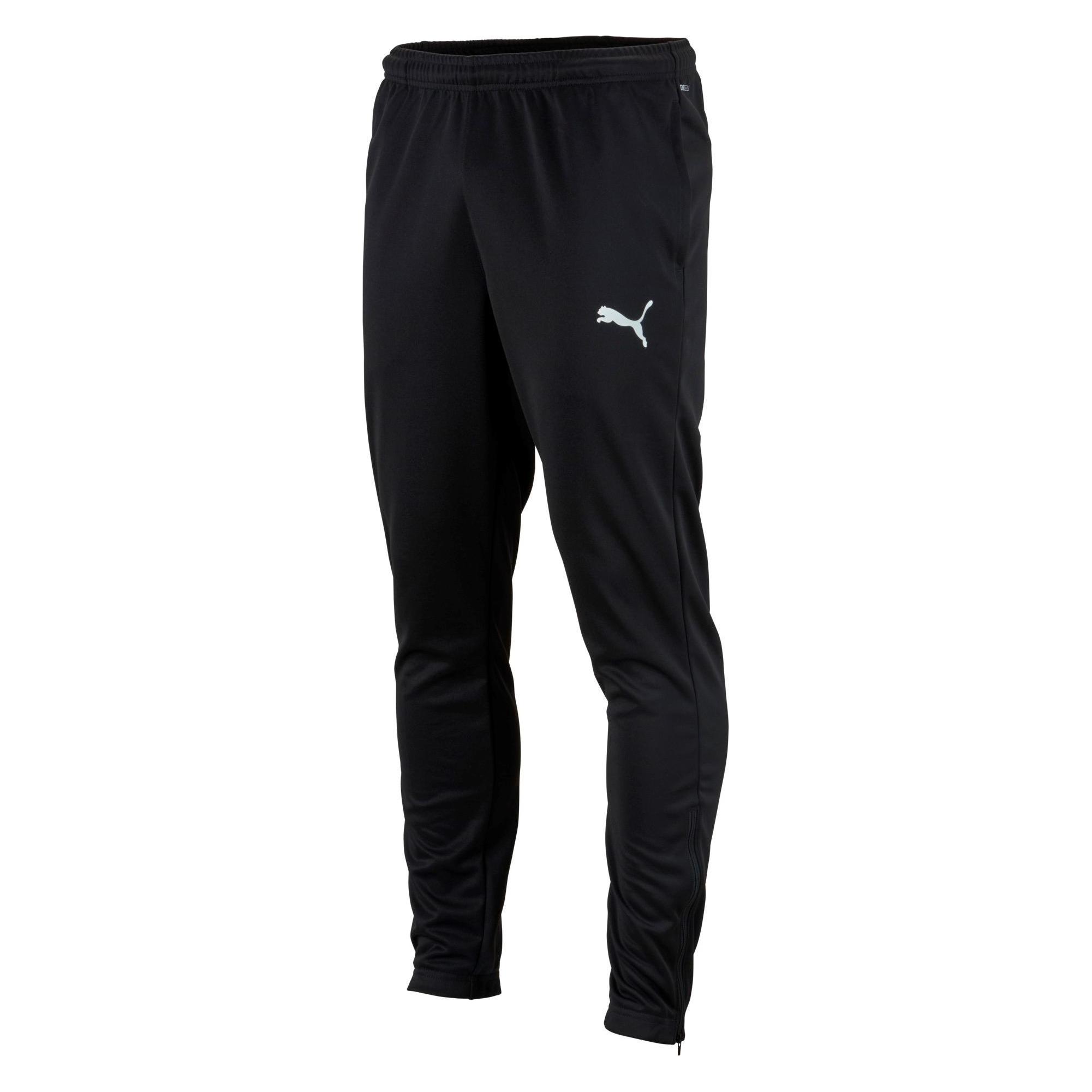 Puma, Jongens, Sportbroek, TeamRISE Poly Trainingsbroek Jr (128), Zwart