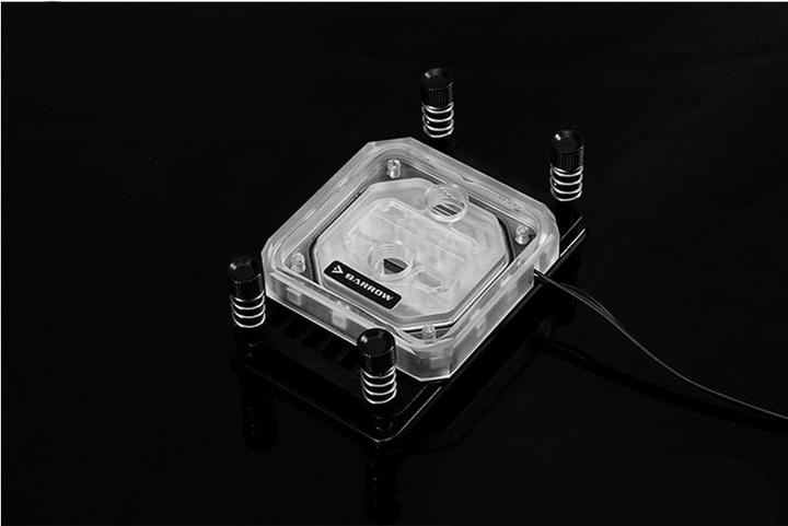 Produktbild Barrow AMD CPU-Wasserkühler RGB, Acryl - schwarz