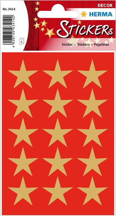 Actual product image HERMA Sticker stars