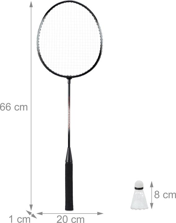 Productafbeelding Relaxdays Badmintonset
