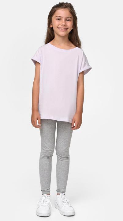Actual product image Urban Classics Girls Organic Extended Shoulder Tee - 14125 (134, 140)