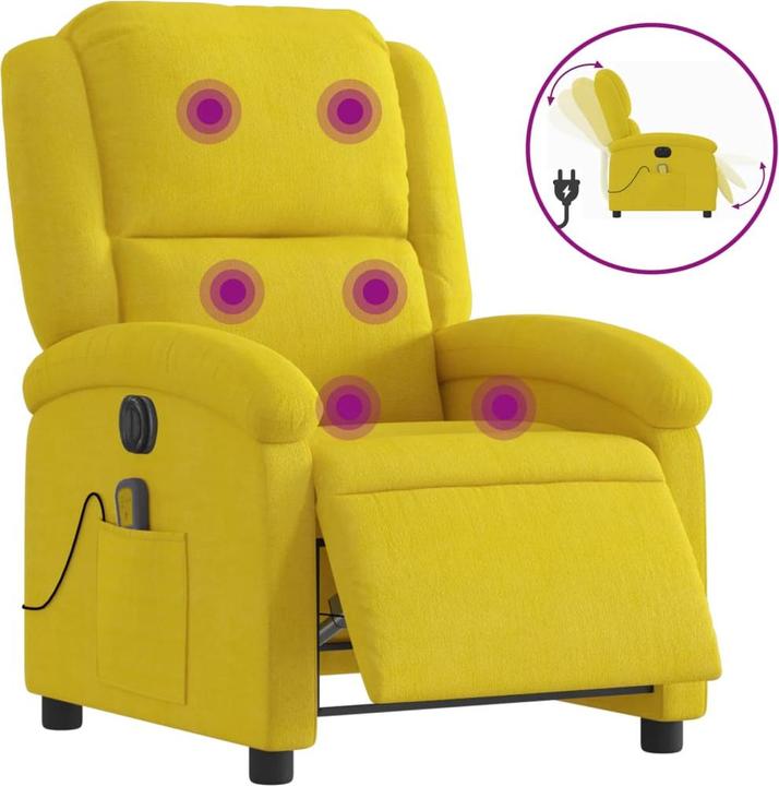 Produktbild VidaXL Relaxsessel Elektrisch Samt