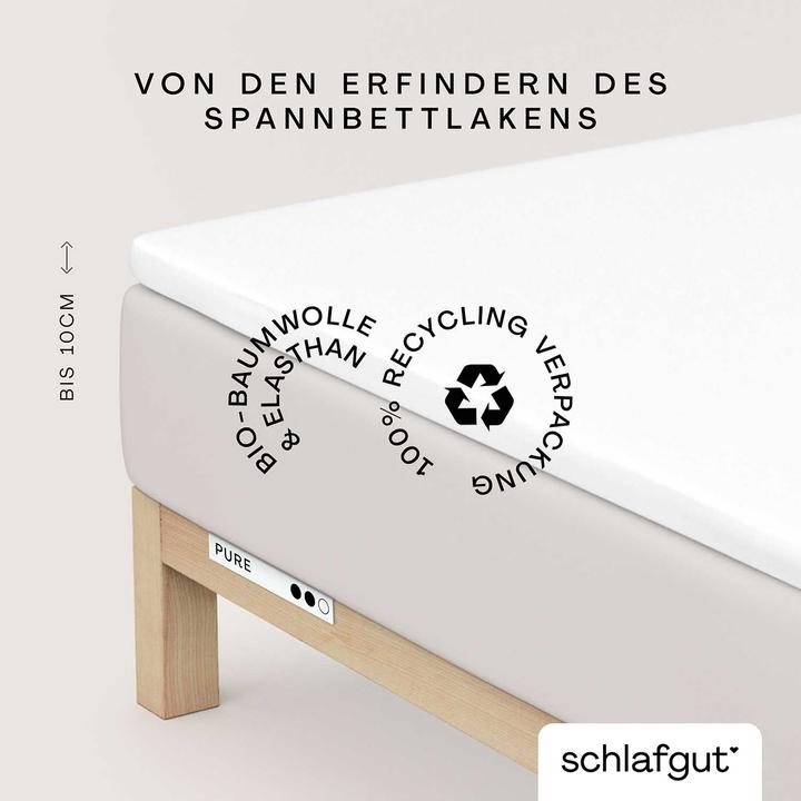 Actual product image schlafgut Pure Topper (90 x 190 - 100 x 220 cm)