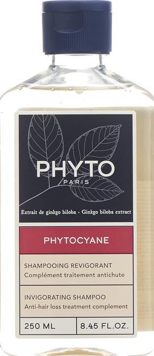 Phyto Phytocyane Shampoo (Flüssiges Shampoo, 250 ml)