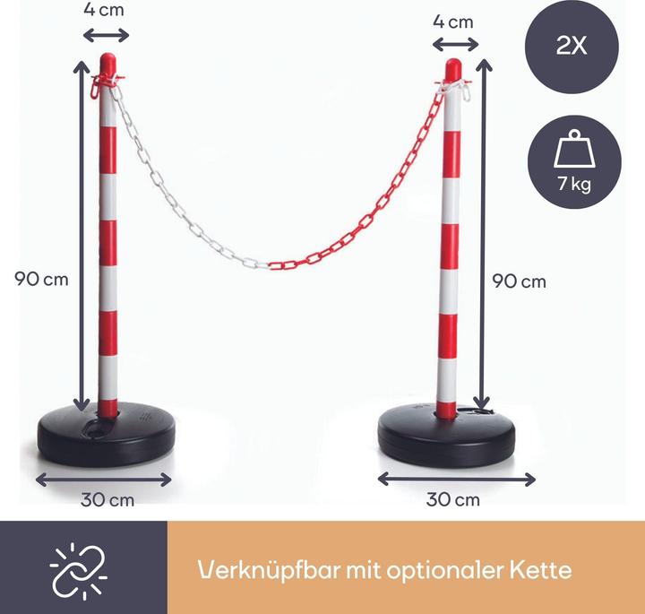 Actual product image Velleman Plastic posts