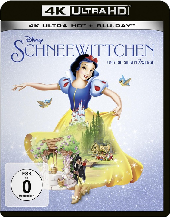 Actual product image Disney Interactive Studios Snow White and the Seven Dwarfs - 4K (Blu-ray, 2023, German, English)