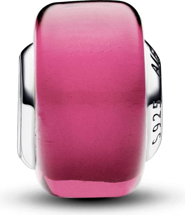 Immagine prodotto Pandora Mini ciondolo in vetro di Murano rosa (Argento 925, Vetro)