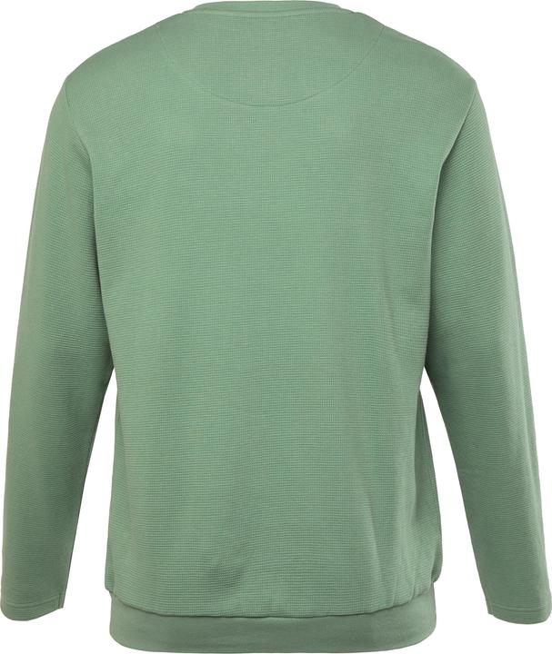 Produktbild Men+ Langarmshirt, Waffelstruktur, Bauchfit, Rundhals (XL)