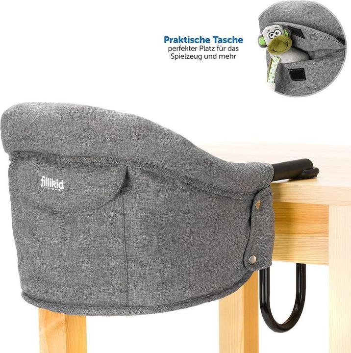 Actual product image Fillikid Foldable table seat incl. bag (Table seat)
