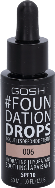 Actual product image Gosh #Foundation Drops (06 Tawney)