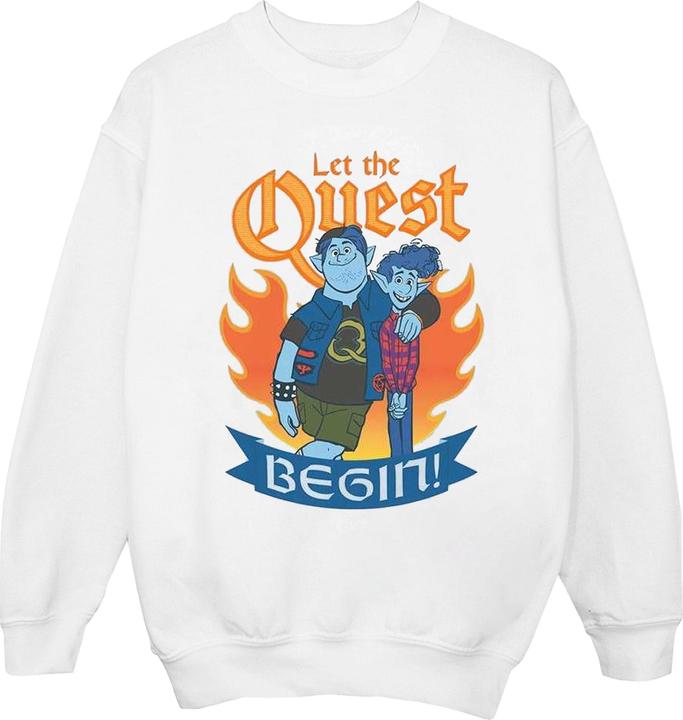 Actual product image Disney Mens Onward Let The Quest Begin Sweatshirt (L)
