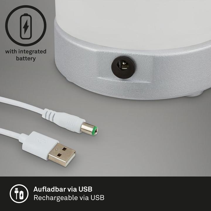 Image du produit Briloner Lampe de table LED, chrome mat, 1xModules LED/3W (350 lm)