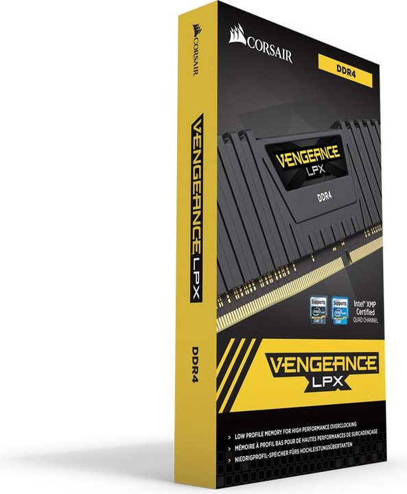 Actual product image Corsair Vengeance LPX (4 x 16GB, 3000 MHz, DDR4-RAM, DIMM)