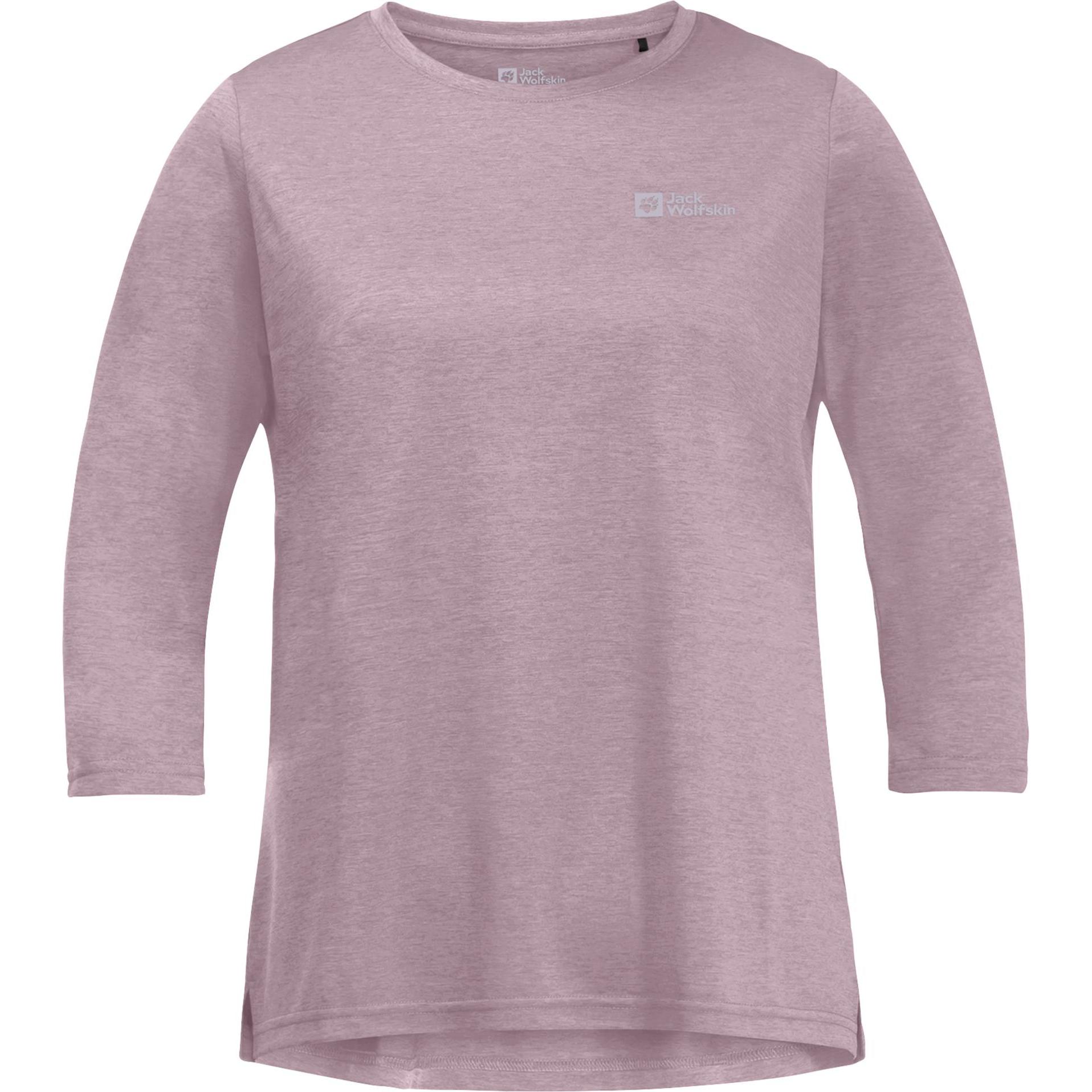 Jack Wolfskin, Damen, Sportshirt, Crosstrail 3/4 T W (L), Violett, L