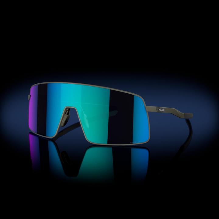 Image du produit Oakley Sutro TI lunettes de sport (Satin Lead, Prizm Sapphire, Saphirs Prizm)