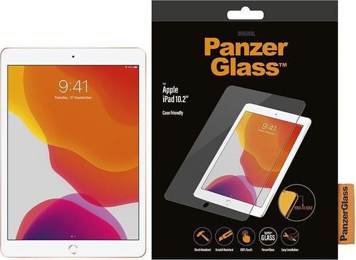 Actual product image PanzerGlass screen protector (1 Piece, iPad 2019 (7th gene), iPad 2020 (8. Gen))