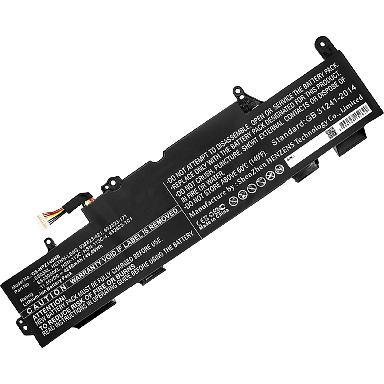 AGI Akku kompatibel mit HP EliteBook 745 G5 (5DK54PA) (4100 mAh), Notebook Akku, Schwarz