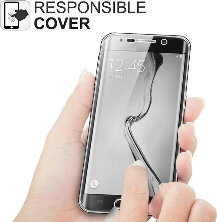 Produktbild Screenguard 360° Screen & Body Protector Samsung Galaxy S6 Edge Hülle mit Folie (Samsung Galaxy S6 Edge)