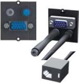 Produktbild Bachmann VGA VGA RJ12 Kabelschnittstellen/adapter